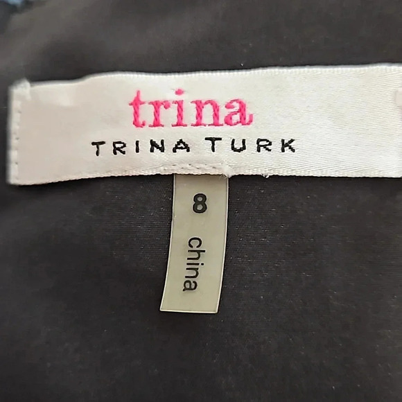 Trina Turk Fresca Bold Floral Shift Dress 8 Vacation-Resort or Weekend - Picture 8 of 12